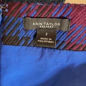 Ann Taylor Pencil Skirt Houndstooth Size 2